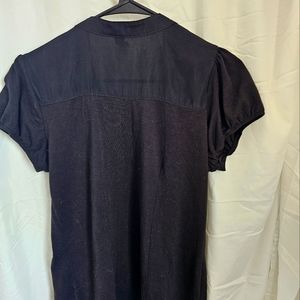 Maurices Dress shirt Poly/Rayon/Spandex Black Button up